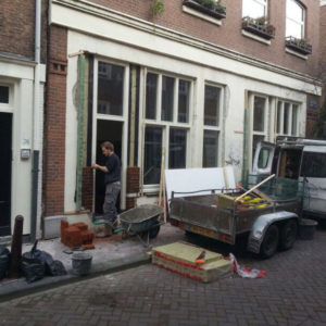 Gevelrenovatie Van Een Woning In De Jordaan, Amsterdam