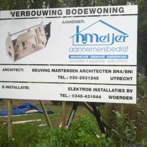 Verbouwing Bodewoning Maartensdijk-